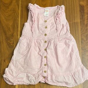 Gymboree Light Pink Button-Front Dress
